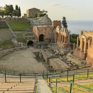 Veranstaltung: Teatro Antico di Taormina: Biglietto d'ingresso + Audioguida, Ancient Theater of Taormina in Taormina