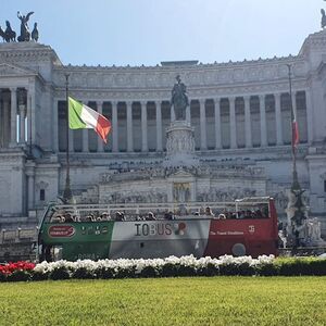 Veranstaltung: Iobus Roma - Tour Panoramico In Autobus Hop-on Hop-off Scoperto, Rome Hop-on Hop-off Tours in Rome