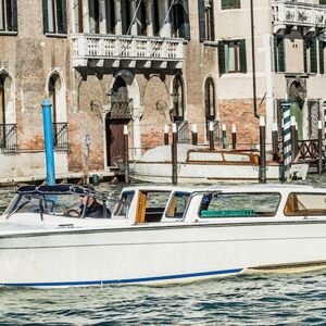 Veranstaltung: Taxi acqueo privato dalla stazione ferroviaria di Santa Lucia all'hotel, Venice Boat Transfers in Venice