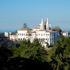 Veranstaltung: Sintra, Palácio da Pena, Cascais e Cabo da Roca: Viagem de um dia para pequenos grupos saindo de Lisboa, National Palace of Pena and Park in Sintra