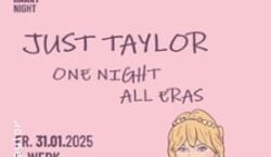 Event: Just Taylor - One Night All Eras, Stromwerk in Dresden