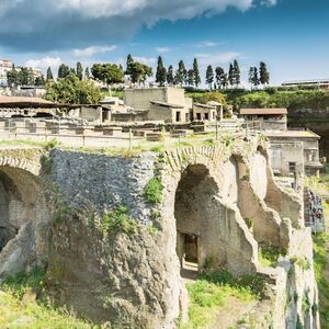 Veranstaltung: Ercolano: Tour guidato + viaggio di andata e ritorno da Napoli, Herculaneum in Ercolano