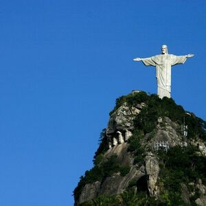 Veranstaltung: Rio Guided Tour: Corcovado Train & Christ the Redeemer Statue, Christ the Redeemer in Rio de Janeiro