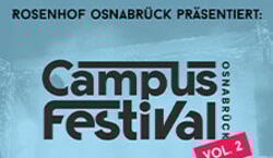 Veranstaltung: Campus Festival Osnabrück 2025, Halle Gartlage in Osnabrück