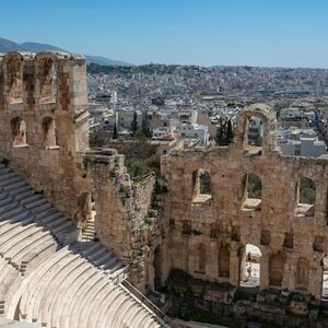 Veranstaltung: Acropolis: Entry with Audio Guide + Panathenaic Stadium + Hop-on Hop-off Tour, Acropolis of Athens in Athens