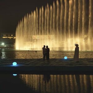 Veranstaltung: The Dubai Fountain Show & Broadwalk Ticket, The Dubai Fountain in Dubai