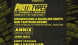 Veranstaltung: 5 Years of Bass Camp LDN: The Prototypes Bass Jump Trinity, E1 in London
