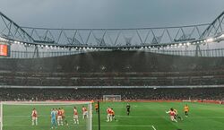 Event: Arsenal FC Football Match: Emirates Stadium, Arsenal FC Football Match in London