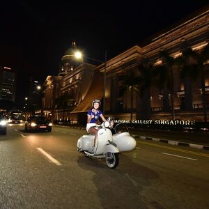 Veranstaltung: Vespa Night Tour of Singapore, Singapore Vespa Tours in Singapore