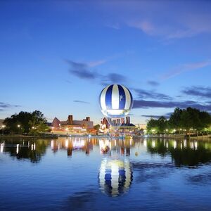 Veranstaltung: Vol en montgolfière PanoraMagique à Disney® Village : Billet non daté, Ballon Panoramagique in Chessy