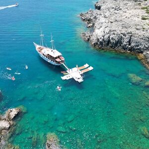 Veranstaltung: Rhodes: Boat Cruise + Snorkeling + Lunch, Rhodes Cruises in Rhodes