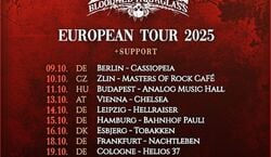 Veranstaltung: Bloodred Hourglass, Club Vaudeville e.V in Lindau