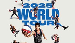 Event: The Harlem Globetrotters 2025 World Tour, Ballsportarena Dresden in Dresden