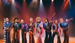 Veranstaltung: Fredy Blanco & die Schlaghosen - Die große 70er Jahre Kult-Schlagershow, Kulturzentrum Bräuhaus Eferding in Eferding
