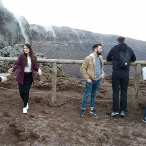 Veranstaltung: Pompei e Vesuvio: Tour guidato + Viaggio di andata e ritorno da Napoli + Pranzo, Mount Vesuvius in Ercolano