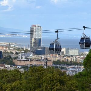 Veranstaltung: Entradas para Teleférico de Montjuic: Barcelona desde las alturas, Montjuïc Cable Car in Barcelona