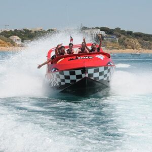 Veranstaltung: Albufeira: Passeio de Jet Boat, Albufeira in albufeira