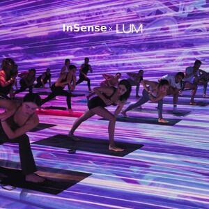 Veranstaltung: Yoga Inmersivo LUM, Intus Interactive Design in Mexico City