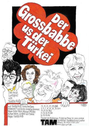 Veranstaltung: "Der Grossbabbe us der Türkei", TAM Theater am Mühlenrain in Weil am Rhein