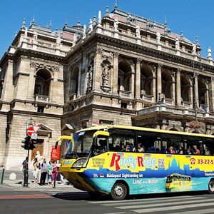 Veranstaltung: Budapest: RiverRide 1.5-Hr Floating Bus Experience, Budapest in budapest