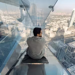Veranstaltung: Dubai Aquarium & Sky Views Observatory: Entry Ticket + Glass Slide, Sky Views Observatory in Dubai