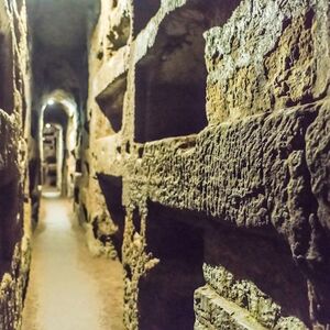 Veranstaltung: Appia Antica e Catacombe di San Callisto Roma: Biglietto d'ingresso, visita guidata + trasferimento, Parco Archeologico Appia Antica in Rome