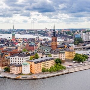 Veranstaltung: Red City Bus Stockholm: Hop-on Hop-off Bus Tour, Wrangel Palace in Stockholm