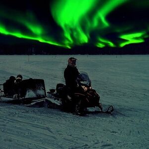 Veranstaltung: Northern Lights Sleigh Ride, Lapland Winter Activities in Rovaniemi