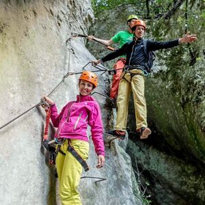 Veranstaltung: Via Ferrata Rio Sallagoni, Lake Garda Canyoning in Arco