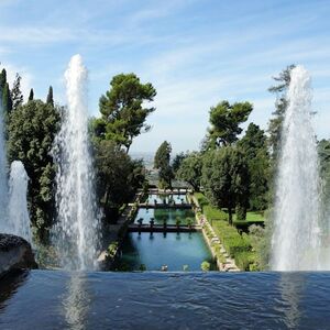 Veranstaltung: Ingresso a Villa d'Este con Cartolina PemCards, Villa d’Este in Tivoli