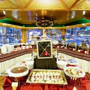 Veranstaltung: Dubai Creek Dhow Cruise with Dinner, Dubai Cruises in Dubai