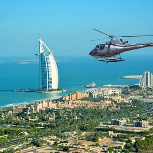 Veranstaltung: Dubai Helicopter Ride: 22-Min 'Vision' Tour, Dubai Helicopter Tours in Dubai