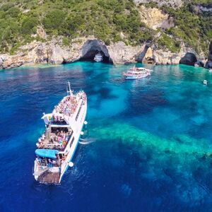 Veranstaltung: Paxos & Antipaxos Blue Caves Cruise (Lakka Village) From Corfu Port, Corfu Cruises in Corfu