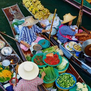 Veranstaltung: Bangkok: Damnoen Saduak Floating Market Guided Tour + Paddle Boat Ride, Day Trips from Bangkok in Bangkok