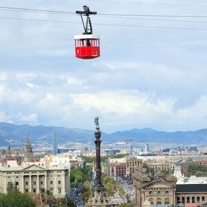 Veranstaltung: Teleférico de Barcelona: Ida y vuelta desde la playa de la Barceloneta, Telefèric de Montjuïc (Barcelona Cable Car) in Barcelona