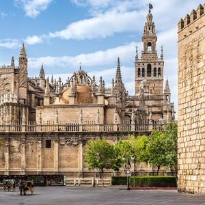 Veranstaltung: Catedral y Reales Alcázares de Sevilla: Entrada + Visita guiada de 3,5 horas, Alcázar de Sevilla in Sevilla