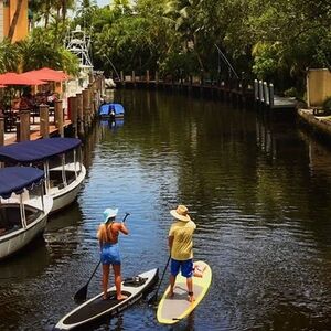 Veranstaltung: 1 Hour Stand Up Paddle Board Lesson for Beginners with 1 on 1 Instructor Guide, 2520 N Federal Hwy in Fort Lauderdale