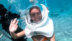 Veranstaltung: Experiencia de Buceo con Casco SeaTrek en el Centro de Cozumel, Cozumel Water Activities in Cozumel