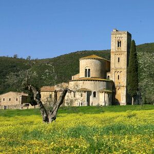 Veranstaltung: Abbazia di Sant'Antimo: Salta la fila, Abbazia di Sant'Antimo in Castelnuovo dell’Abate