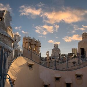 Veranstaltung: Casa Milà - La Pedrera: Experiencia guiada al amanecer, La Pedrera-Casa Milà in Barcelona