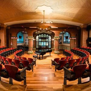 Veranstaltung: Palau de la Música Catalana: Entrada sin colas + Tour con audioguía, Palau de la Música Catalana in Barcelona