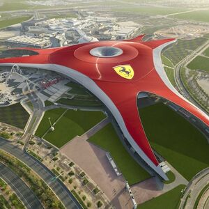 Veranstaltung: Ferrari World Abu Dhabi: The Fastest, High-Octane Theme Park, Ferrari World Abu Dhabi in Abu Dhabi