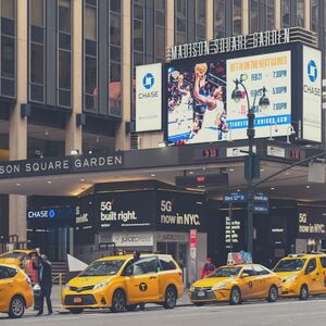 Veranstaltung: Madison Square Garden: New York Knicks Basketball Game, Madison Square Garden in New York