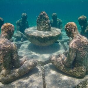 Veranstaltung: Cancún: Excursión de snorkel al Museo Subacuático de Arte MUSA, MUSA Cancún Underwater Art Museum in Cancún