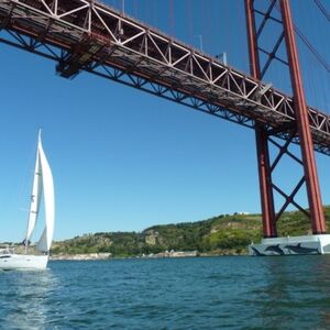 Veranstaltung: Lisboa: Passeio de barco à tarde de 2 horas saindo de Belém, Lisbon Sailing in Lisbon