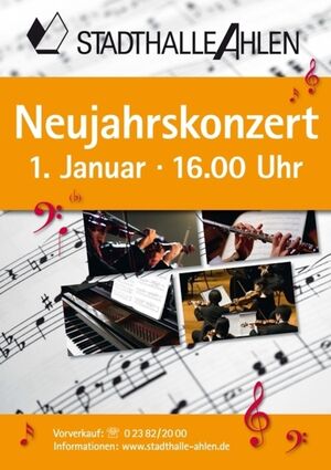 Veranstaltung: Neujahrskonzert - „Molto virtuoso!“, Stadthalle Ahlen in Ahlen