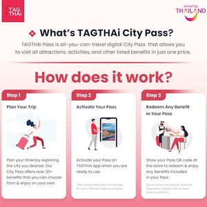 Veranstaltung: Tagthai Bangkok: Chao Phraya River Pass With 16+ Benefits, Bangkok City Cards in Bangkok