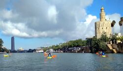 Veranstaltung: Kayak tour por el río Guadalquivir en Sevilla, Club de Remo Ciudad de Sevilla in Seville