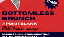 Veranstaltung: Bottomless Brunch @ Point Blank Shooting Leeds, Point Blank Leeds in Leeds
