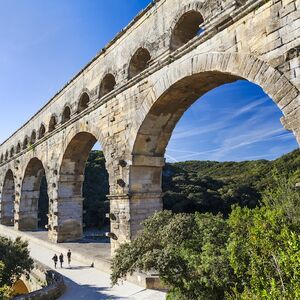 Veranstaltung: Pont du Gard + Musée : Coupe-file, Pont du Gard in Pont-du-Gard